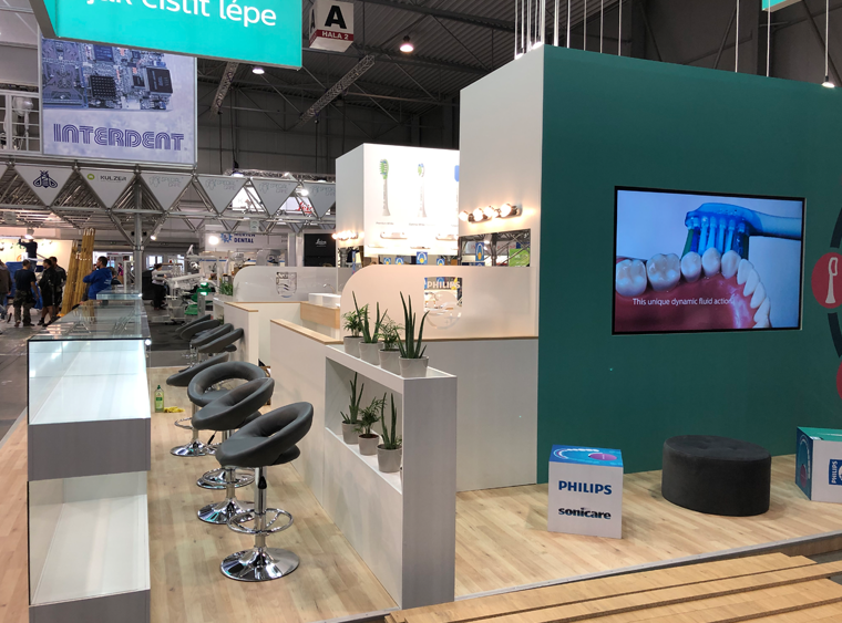 Philips Sonicare - Messestand Pragodent