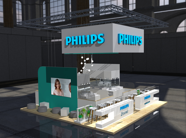Philips Sonicare - Messestand Pragodent