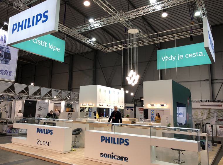 Philips Sonicare - Messestand Pragodent